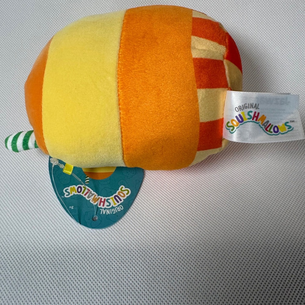 Squishmallows Marcos the Orange Juice 5 Inch Plush Food Squad NWT - Picture 4 of 8